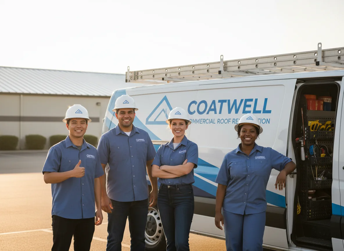Commercial roof coating company in Crane Hill, AL